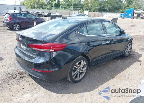 2018 Hyundai Elantra Limited из США, поврежденный, VIN 5NPD84LFXJH298675
